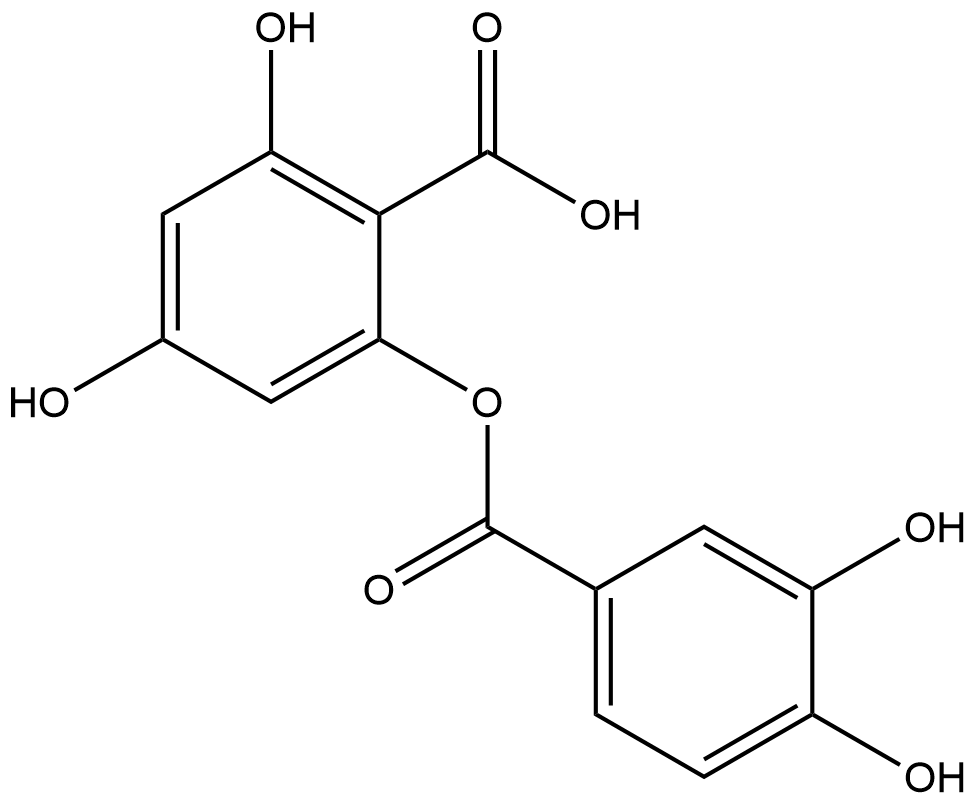 [R1]2-(3,4-dihydroxybenzoyloxy)-4,6-dihydroxybenzoate